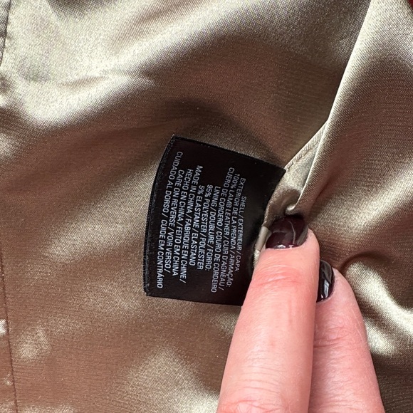 Elie Tahari Women's Red Leather Jacket Size Small - Picture 10 of 16